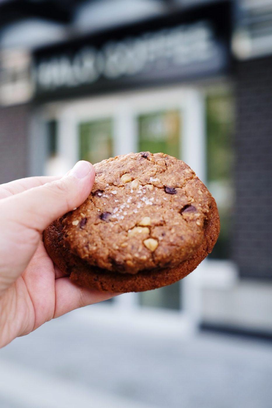 Sea salt chocolate cookie